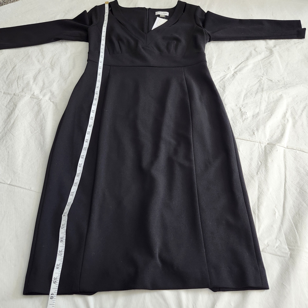 Calvin Klein Black Long Sleeve Dress - Picture 5 of 7